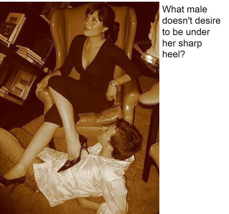 Feminine dominance 3 d