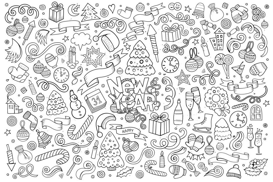 Coloring with stickers