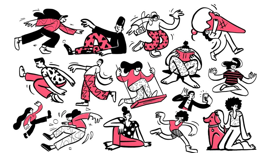 Dudl drawings food