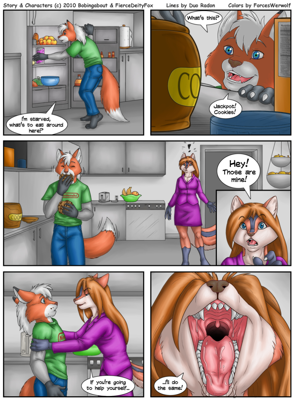 Vore comics in Russian