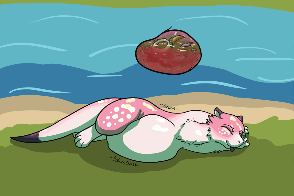 Stuffing comics Big Belly