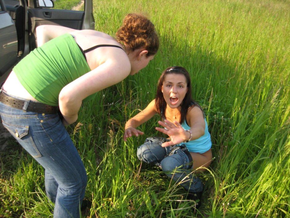 Public pies of the girl