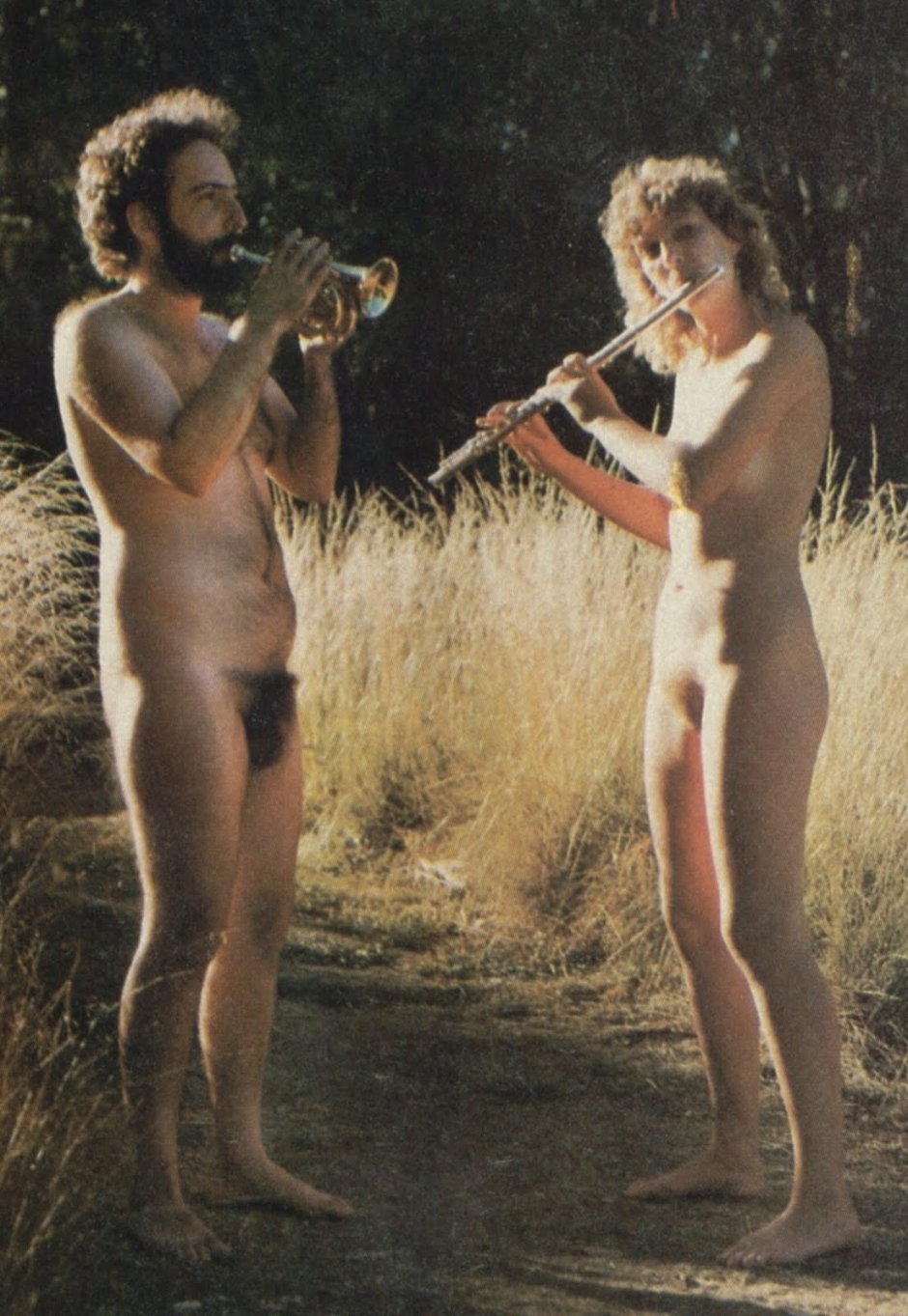 Retro magazines about naturism