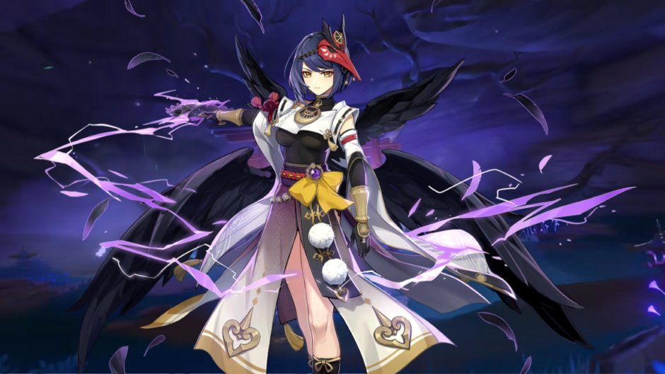 Miko Genshin Samel