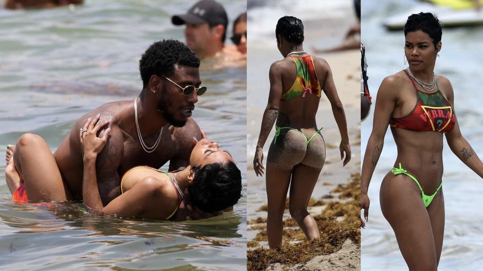 Teiyana Taylor with her husband