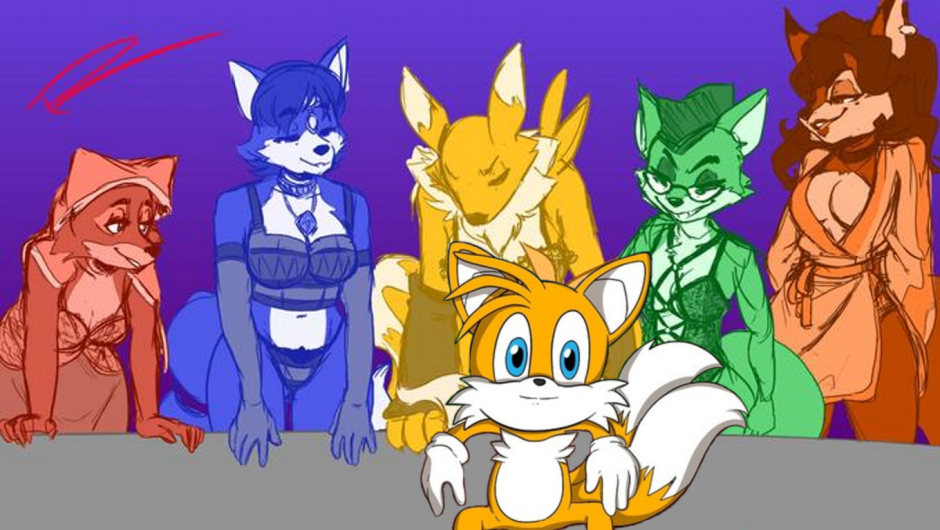 Furry Star Fox Krystal Art