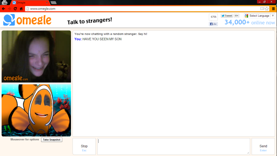 Chatrulette with girls