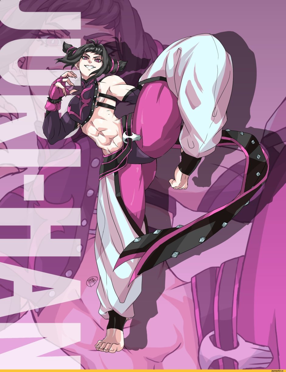 Juri Han Street Fighter 18 +