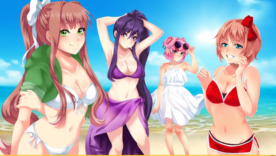Funa Tanaki in a swimsuit