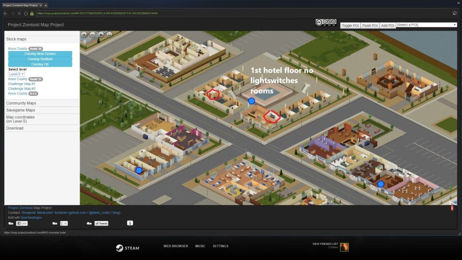 Map Fort Knox Prostect Zomboid