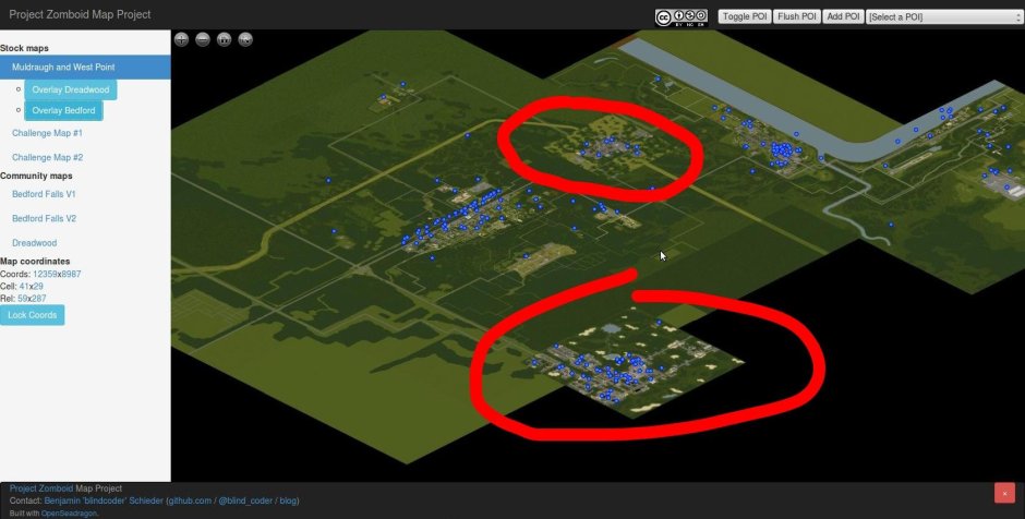 Map Prodzkt Zomboid Rosewood