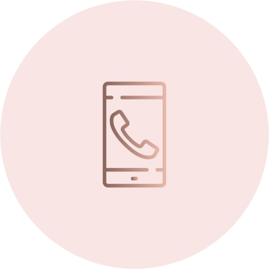 Gently pink icons for applications