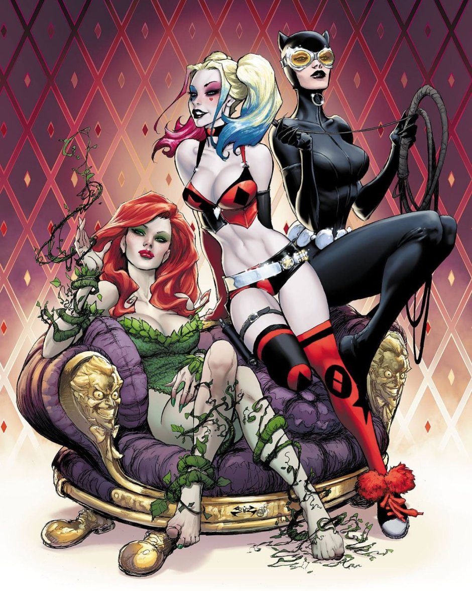 Harley Queen and Evil Pain