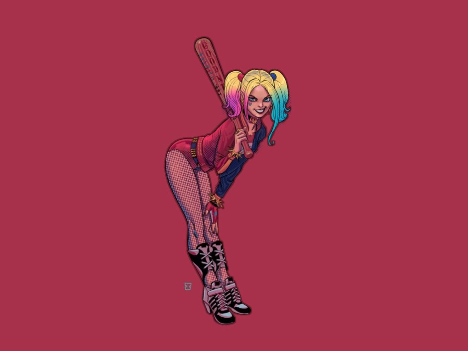 Harley Quinn Art 1920 1080