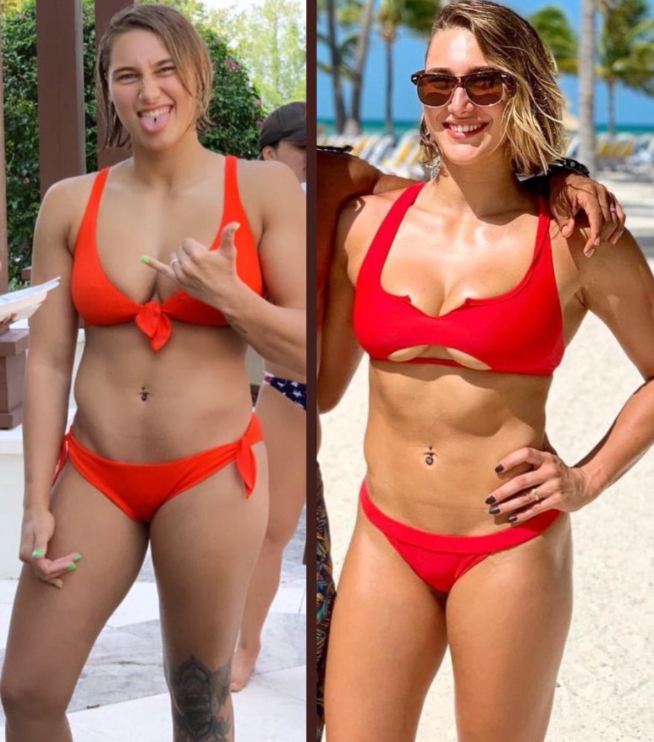 Real Ripley Wrestler in a swimsuit
