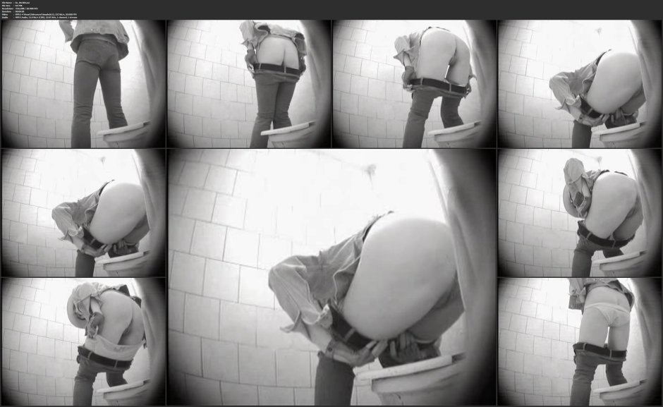 Hidden camera in women's toilet