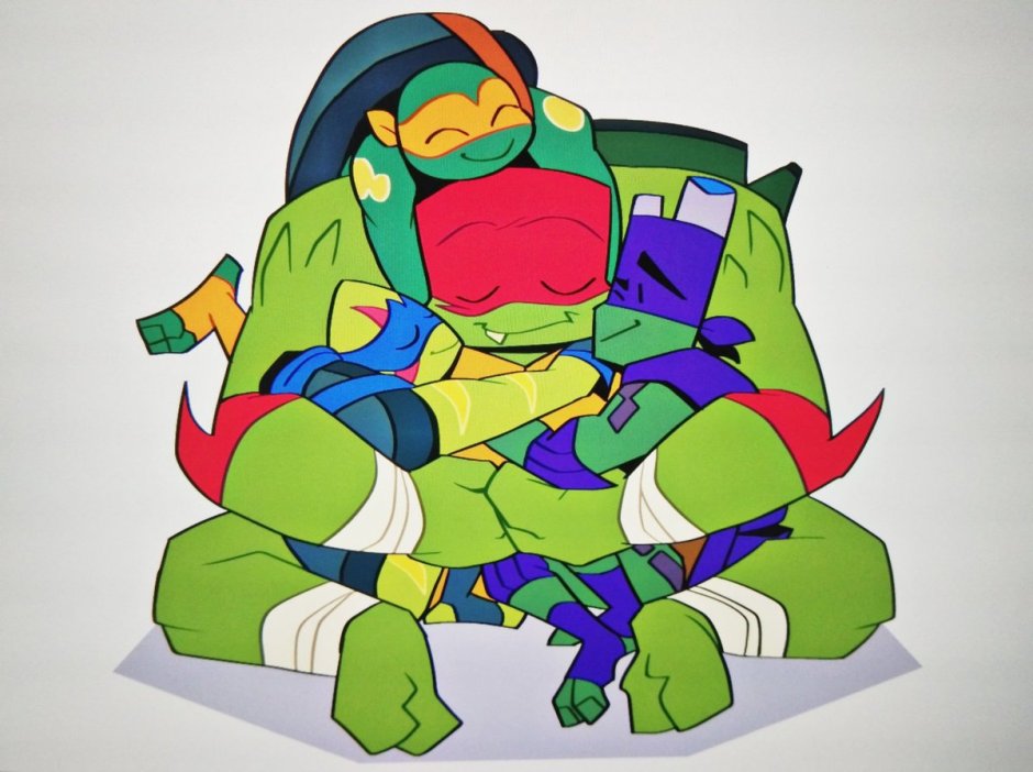 Rottmnt Leo X Raph Yaoi