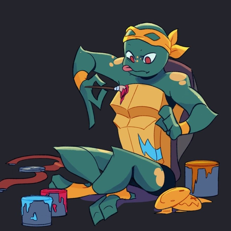 Rottmnt Leo and Donnie