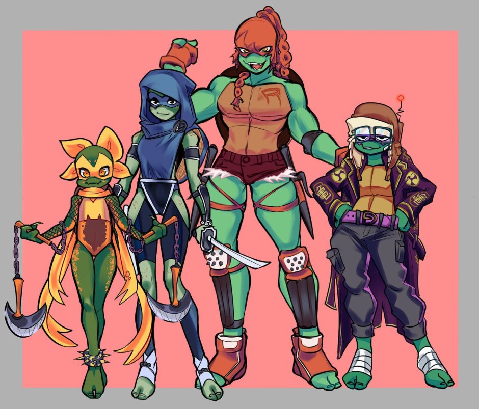 Rottmnt Donnie X Raph