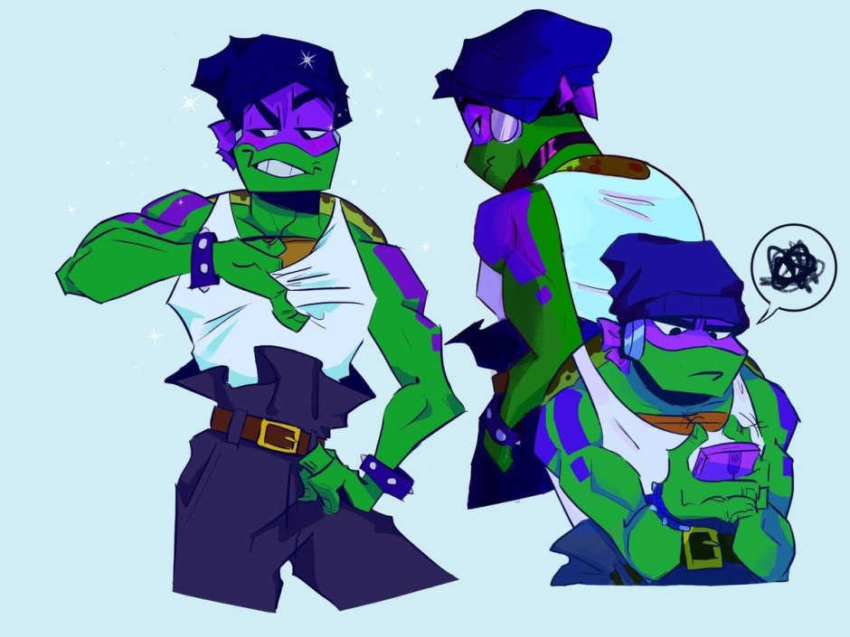 Naked ninja turtles