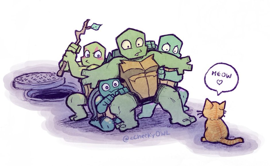 Ninja turtles Martial series 2018