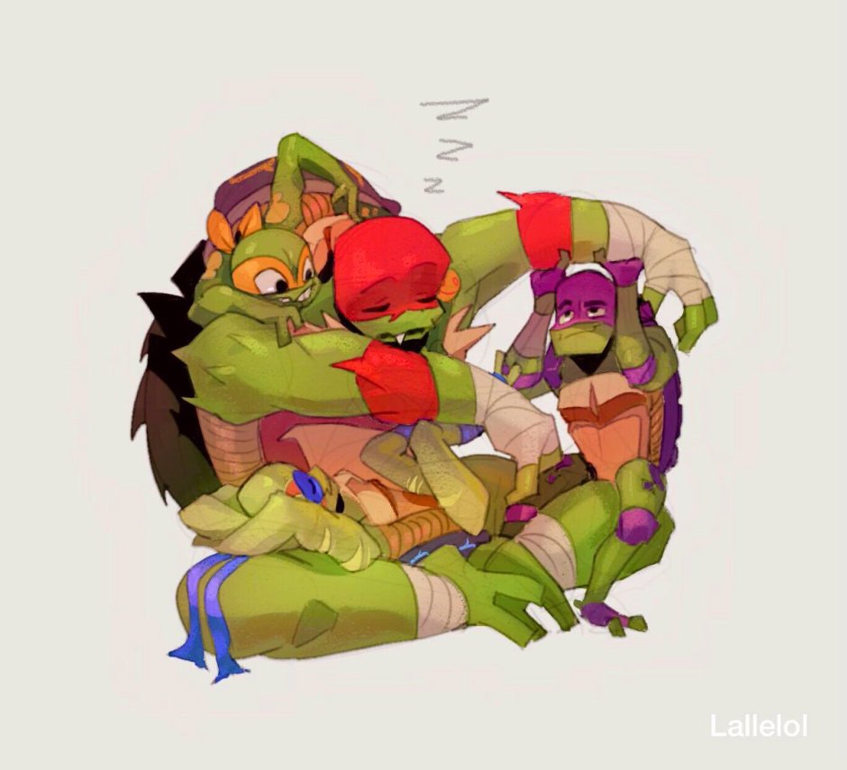 Rottmnt Leo X Mikey and