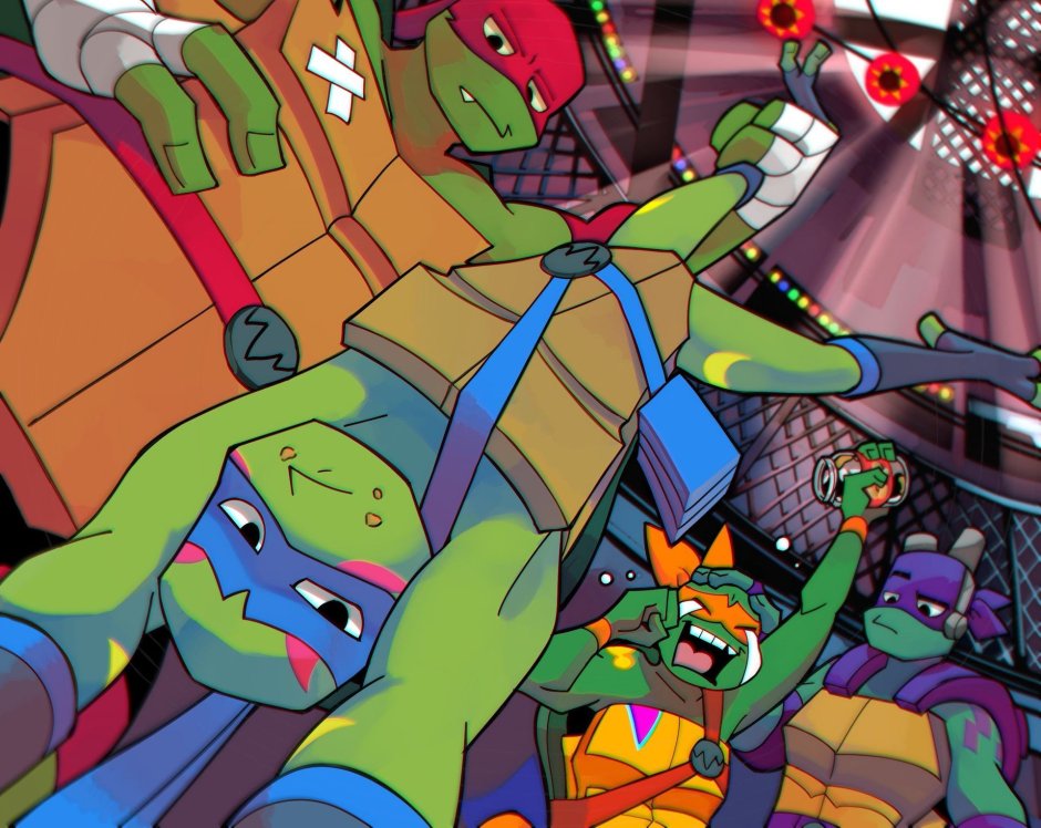 Evolution of ninja turtles dirty dogs