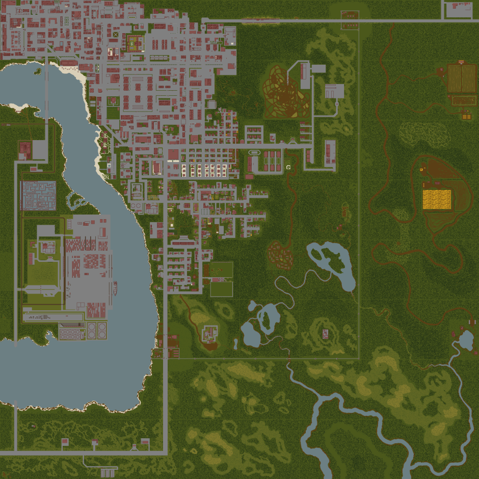 Project Zomboid Raven Creek Map
