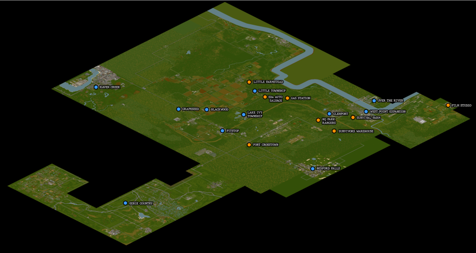 Fort Knox Project Zomboid map