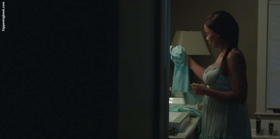 Angela Bassett in a swimsuit