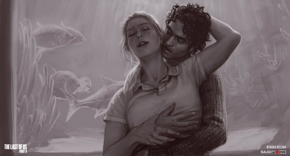 The Last of US 2 Ellie and Ebbi Arta