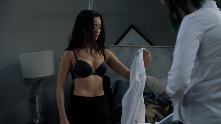 Jamie Chang bed scene
