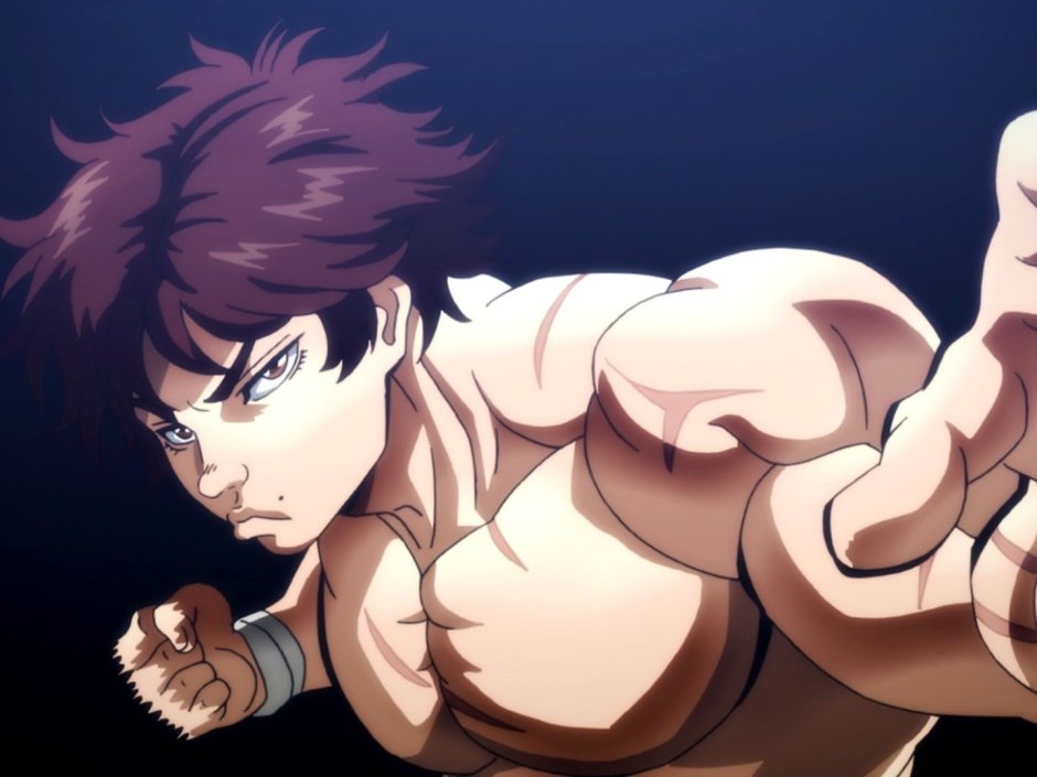 Hanma Yujiro and Biscuit Oliver