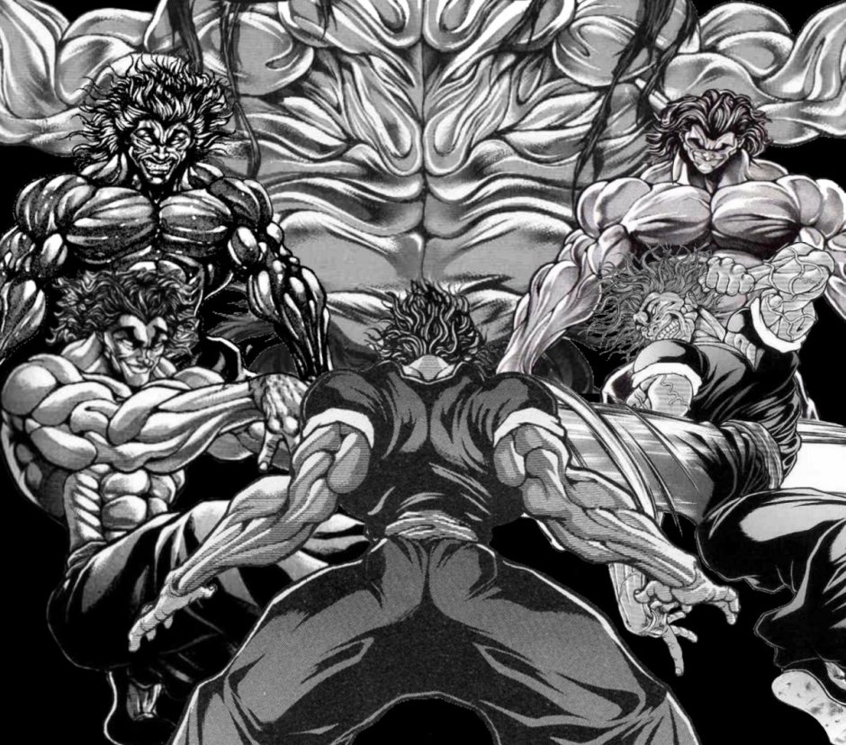 Anime fighter Baki Hanyam Kaoru