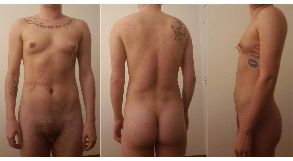 Naked guys dressed girls