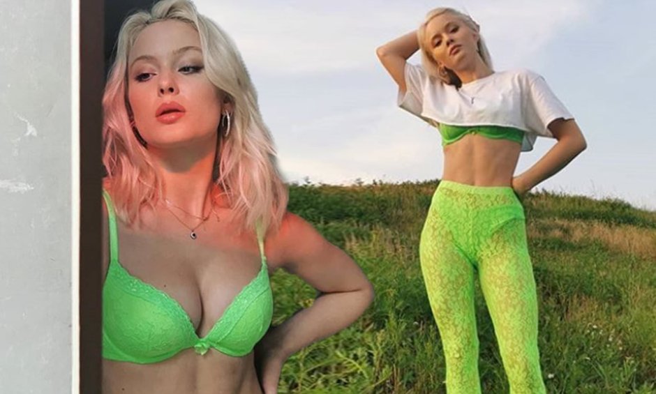 Zara Larsson Topless