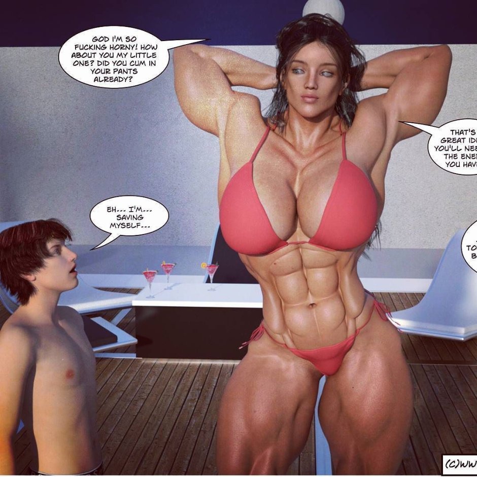 Female Muscle Growth Comics