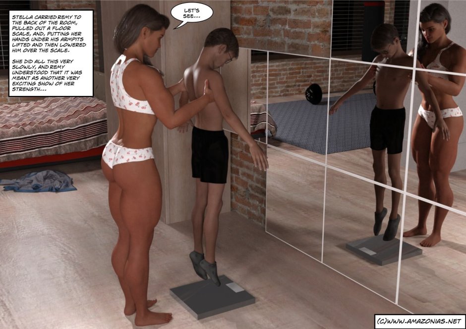 Mini Giantess Muscle Women