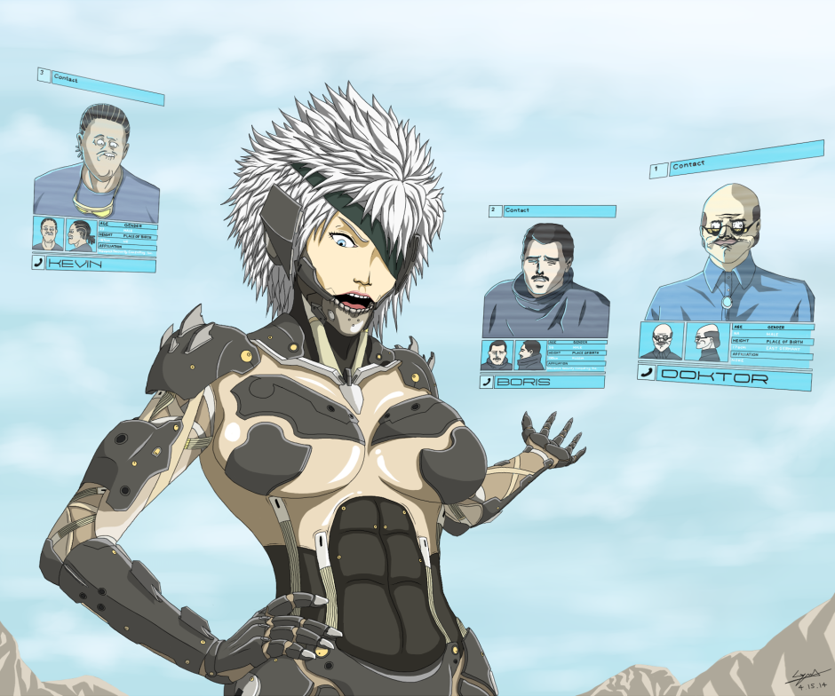 Metal Gear Solid Raiden R63