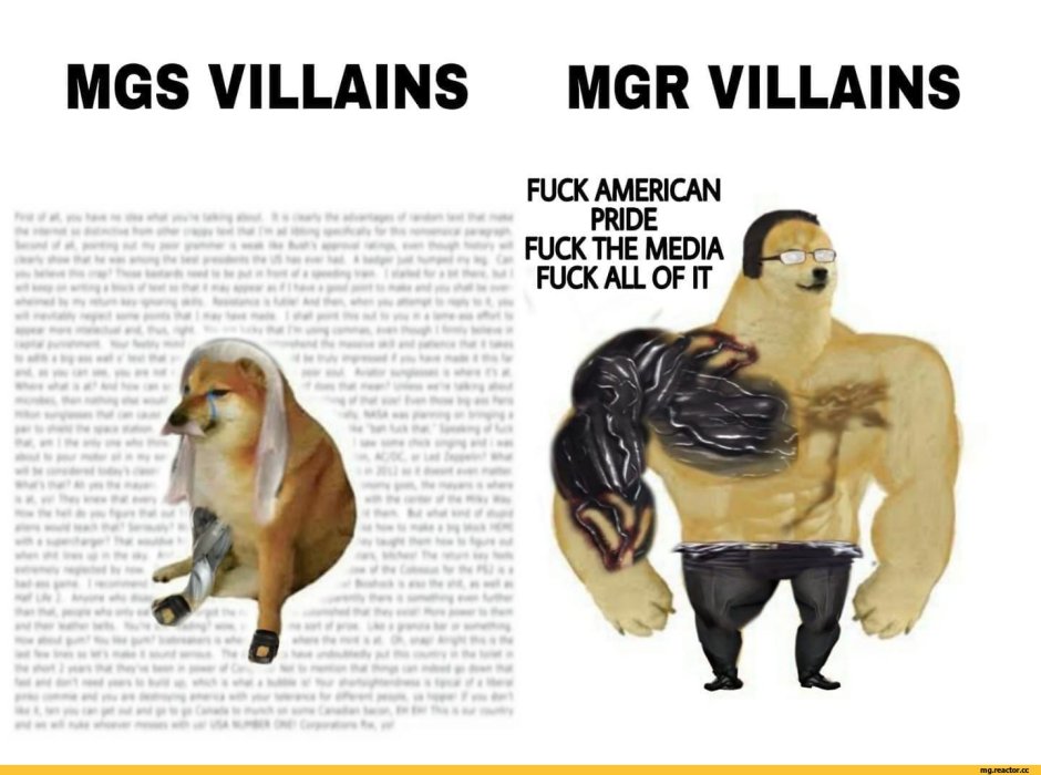 Senator Armstrong Metal Gear memes