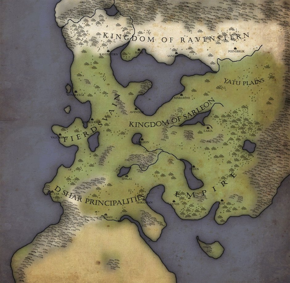 Mount and Blade Prophesy of Pendor Map
