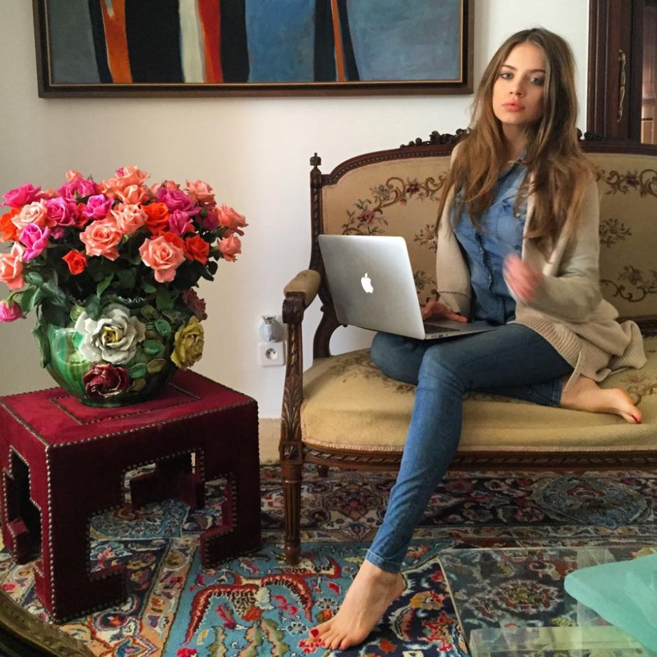 Xenia tchoumitcheva in underwear