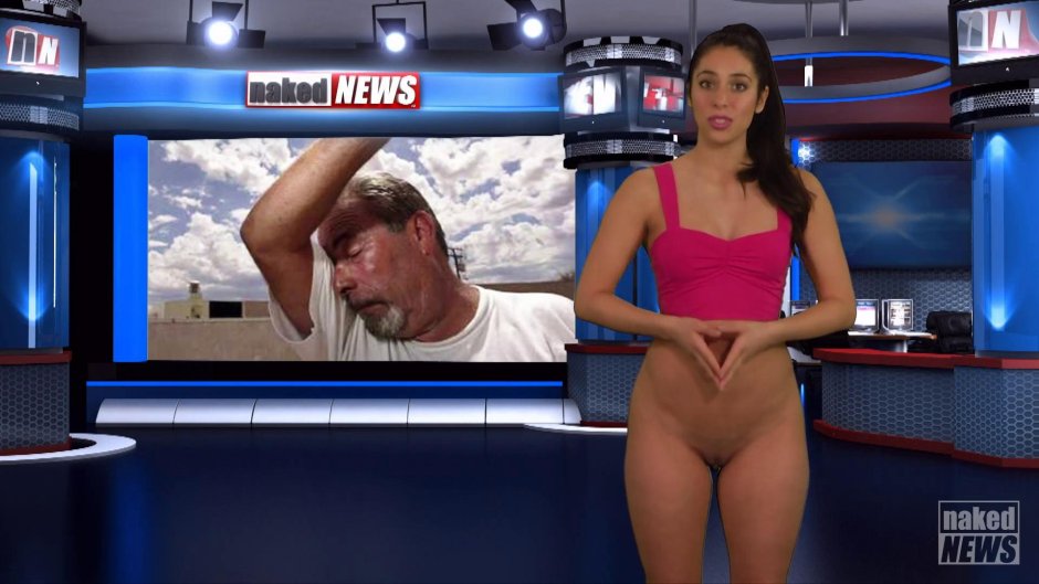 Nude on television