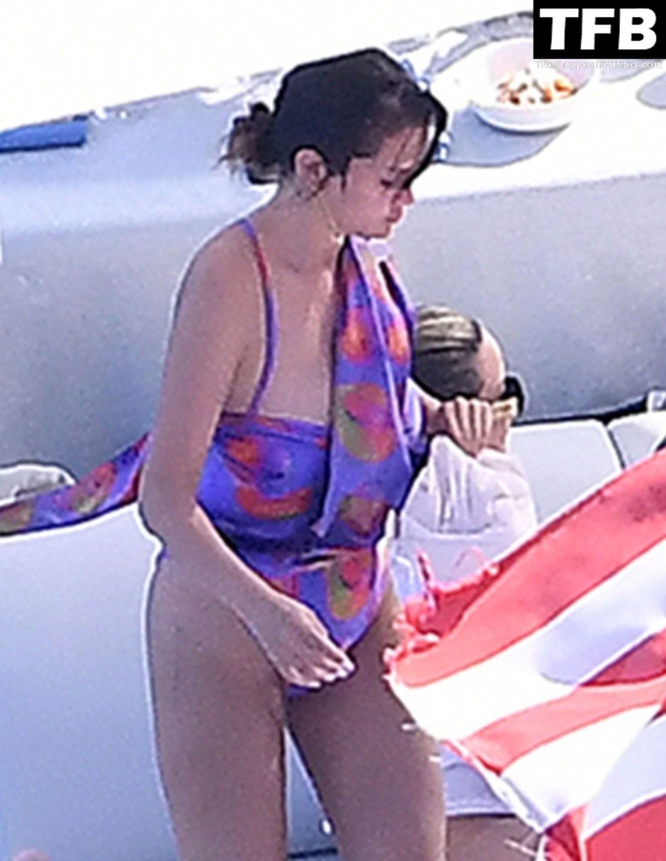 Hallea Jones in a swimsuit