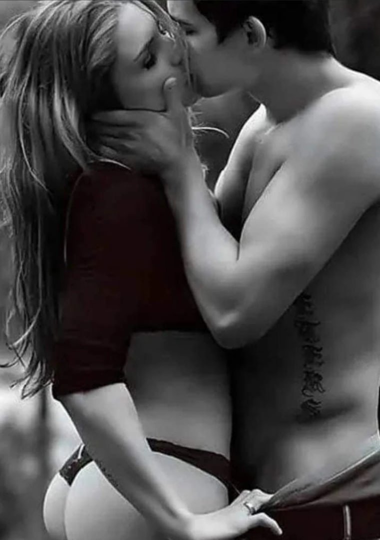 Passionate hugs