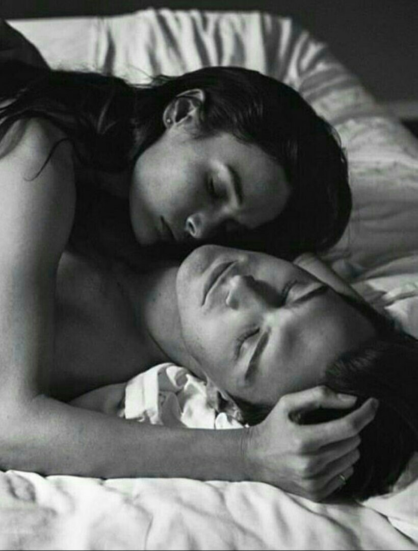 Hug in bed