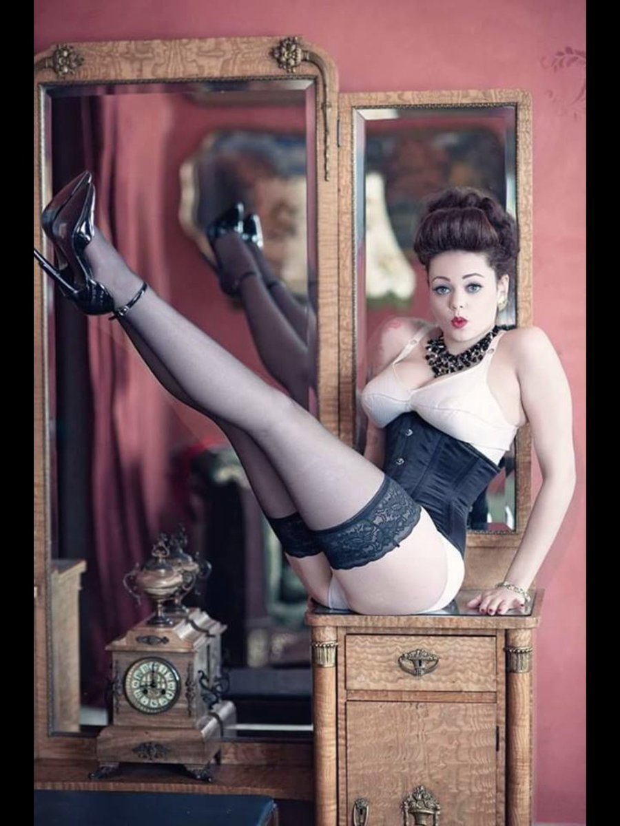 Erotic photo shoot in the PIN UP style