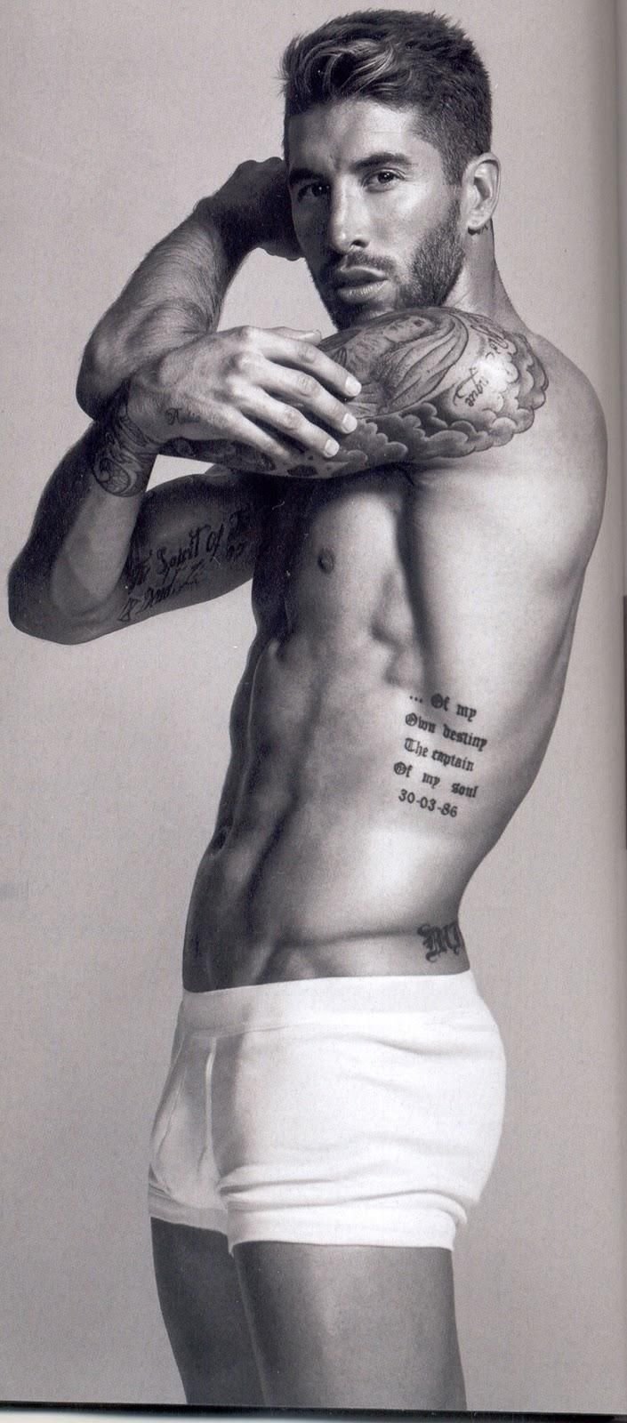 Sergio Ramos photo shoot