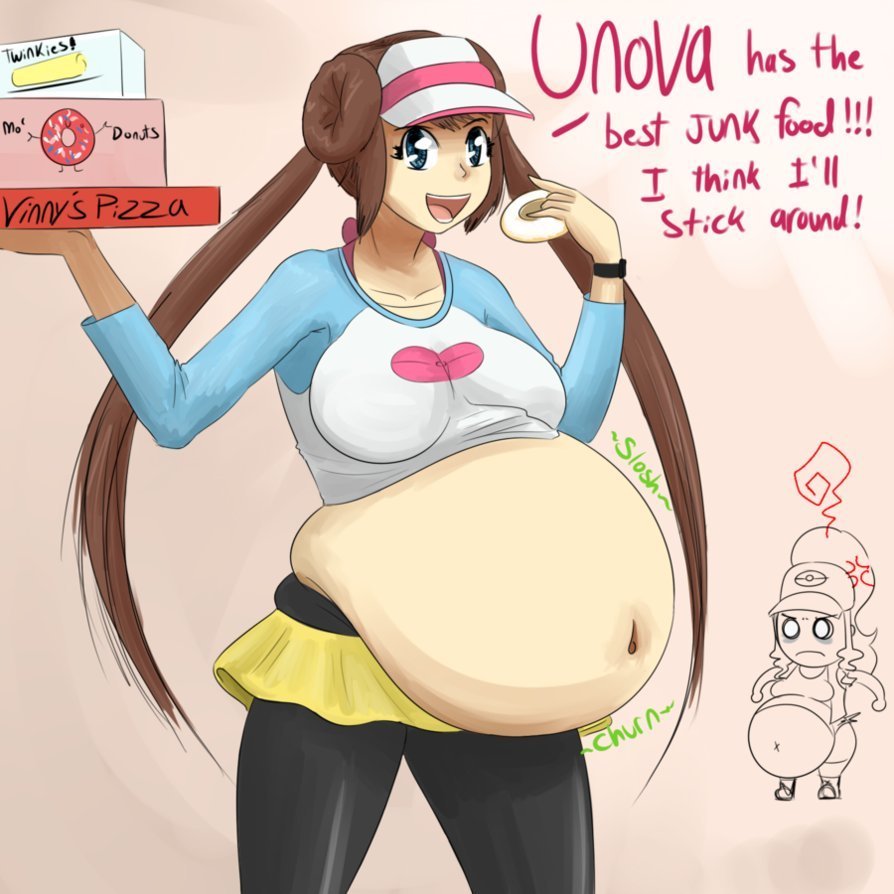 Vore belly stuffing