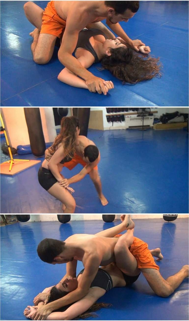 Lucy Kralichkova Mixed Wrestling